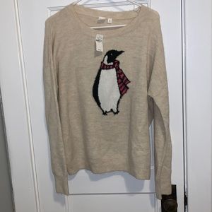 NWT GAP Penguin Sweater.